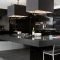 Delicate Black Kitchen Interior Design Ideas For Kitchen To Have Asap 27