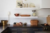 Delicate Black Kitchen Interior Design Ideas For Kitchen To Have Asap 34