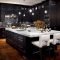 Delicate Black Kitchen Interior Design Ideas For Kitchen To Have Asap 38
