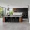 Delicate Black Kitchen Interior Design Ideas For Kitchen To Have Asap 47