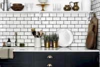 Delicate Black Kitchen Interior Design Ideas For Kitchen To Have Asap 49