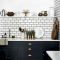 Delicate Black Kitchen Interior Design Ideas For Kitchen To Have Asap 49