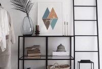 Easy And Simple Shelves Decoration Ideas For Living Room Storage 03