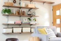 Easy And Simple Shelves Decoration Ideas For Living Room Storage 07