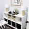 Easy And Simple Shelves Decoration Ideas For Living Room Storage 13