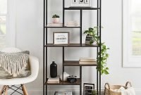 Easy And Simple Shelves Decoration Ideas For Living Room Storage 15