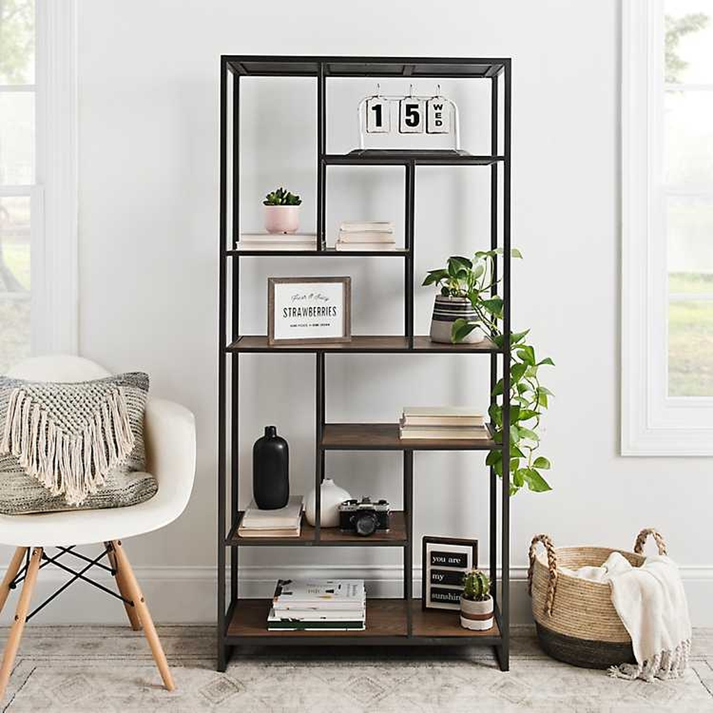Easy And Simple Shelves Decoration Ideas For Living Room Storage 15
