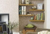 Easy And Simple Shelves Decoration Ideas For Living Room Storage 27