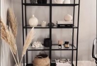 Easy And Simple Shelves Decoration Ideas For Living Room Storage 44