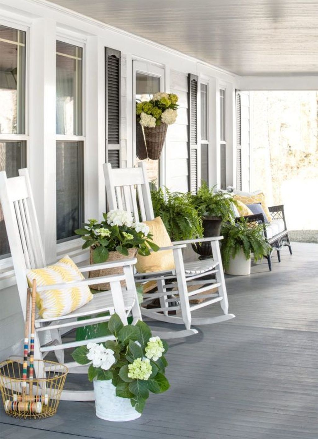 Elegant Chair Decoration Ideas For Spring Porch 02
