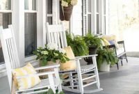 Elegant Chair Decoration Ideas For Spring Porch 20