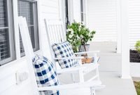 Elegant Chair Decoration Ideas For Spring Porch 26