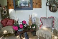 Elegant Chair Decoration Ideas For Spring Porch 29