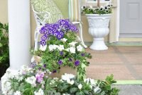 Elegant Chair Decoration Ideas For Spring Porch 35