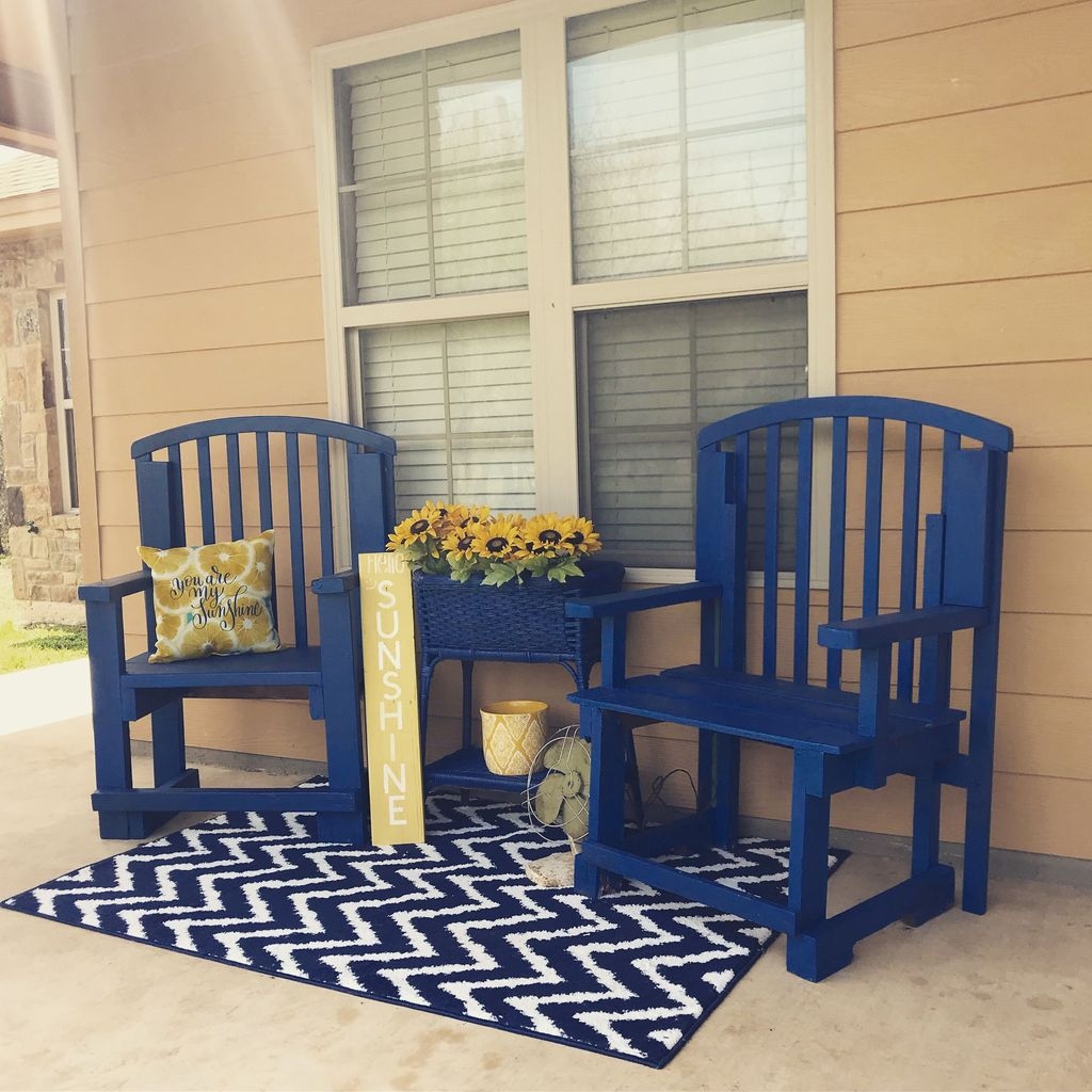 Elegant Chair Decoration Ideas For Spring Porch 44