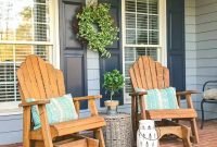 Elegant Chair Decoration Ideas For Spring Porch 45