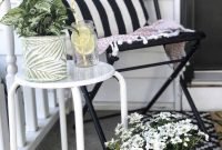 Elegant Chair Decoration Ideas For Spring Porch 48