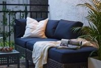 Fascinating Small Balcony Ideas With Relax Seating Area 23
