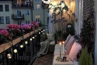 Fascinating Small Balcony Ideas With Relax Seating Area 32