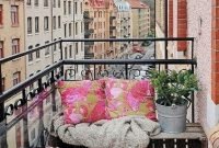 Fascinating Small Balcony Ideas With Relax Seating Area 33