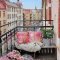 Fascinating Small Balcony Ideas With Relax Seating Area 33