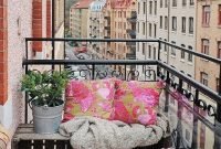 Fascinating Small Balcony Ideas With Relax Seating Area 39