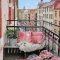 Fascinating Small Balcony Ideas With Relax Seating Area 39