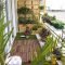 Fascinating Small Balcony Ideas With Relax Seating Area 47