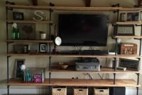 Innovative DIY Industrial Pipe Shelves You Can Make At Home 03