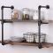 Innovative DIY Industrial Pipe Shelves You Can Make At Home 04