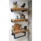 Innovative DIY Industrial Pipe Shelves You Can Make At Home 06