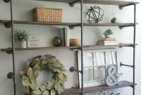 Innovative DIY Industrial Pipe Shelves You Can Make At Home 08
