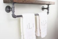 Innovative DIY Industrial Pipe Shelves You Can Make At Home 27