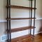 Innovative DIY Industrial Pipe Shelves You Can Make At Home 35