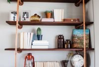 Innovative DIY Industrial Pipe Shelves You Can Make At Home 39