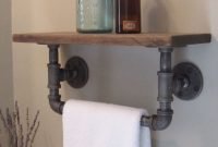 Innovative DIY Industrial Pipe Shelves You Can Make At Home 42