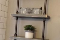Innovative DIY Industrial Pipe Shelves You Can Make At Home 49