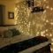 Pretty DIY Fairy Light Ideas For Minimalist Bedroom Decoration 14
