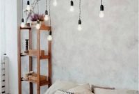 Pretty DIY Fairy Light Ideas For Minimalist Bedroom Decoration 36