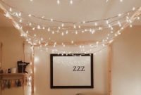 Pretty DIY Fairy Light Ideas For Minimalist Bedroom Decoration 53