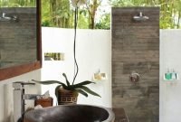 Spectacular Outdoor Bathroom Design Ideas That Feel Like A Vacation 28