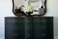 Stylish Bedroom Dressers Ideas With Mirrors That You Need To Try 11