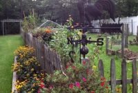 Beautiful Garden Fence Decorating Ideas To Follow 04