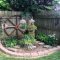 Beautiful Garden Fence Decorating Ideas To Follow 13