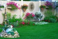 Beautiful Garden Fence Decorating Ideas To Follow 41