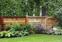 Beautiful Garden Fence Decorating Ideas To Follow 43