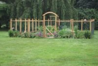 Beautiful Garden Fence Decorating Ideas To Follow 46