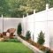 Beautiful Garden Fence Decorating Ideas To Follow 48