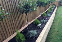 Beautiful Garden Fence Decorating Ideas To Follow 49