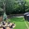 Comfy Spring Backyard Ideas With A Seating Area That Make You Feel Relax 05